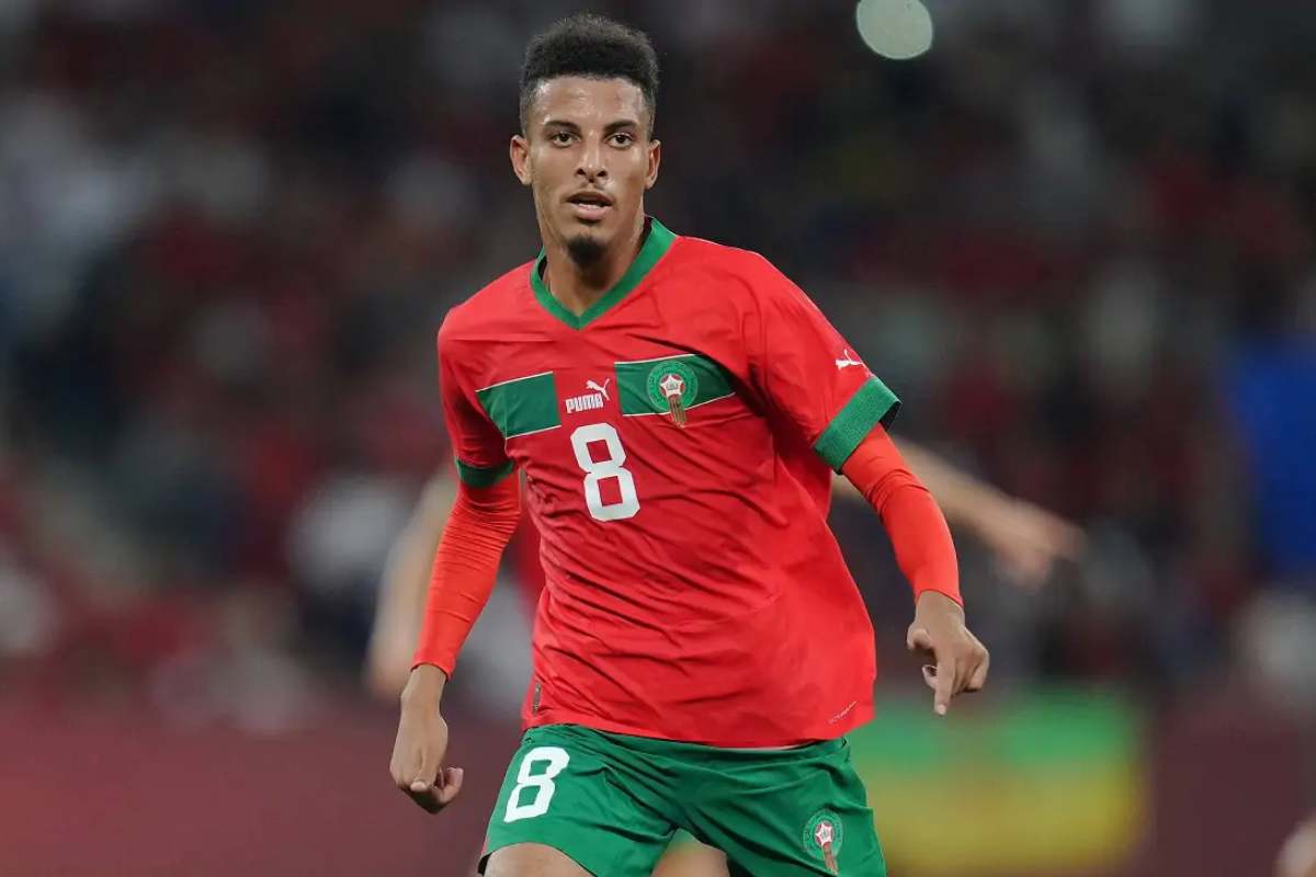 Ounahi con la maglia del Marocco