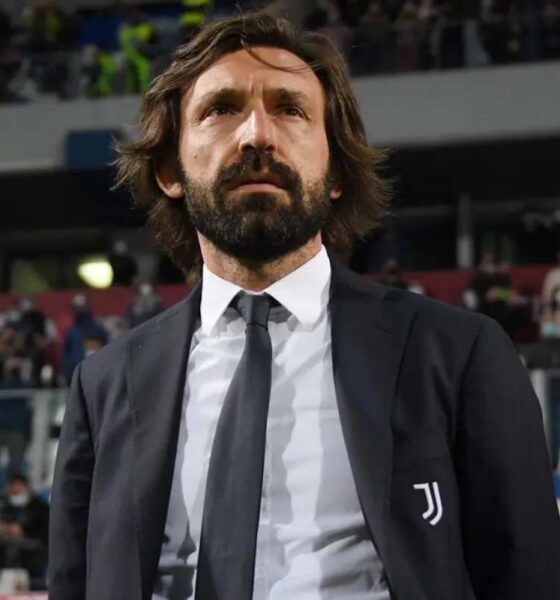 L'ex allenatore della Juventus, Andrea Pirlo