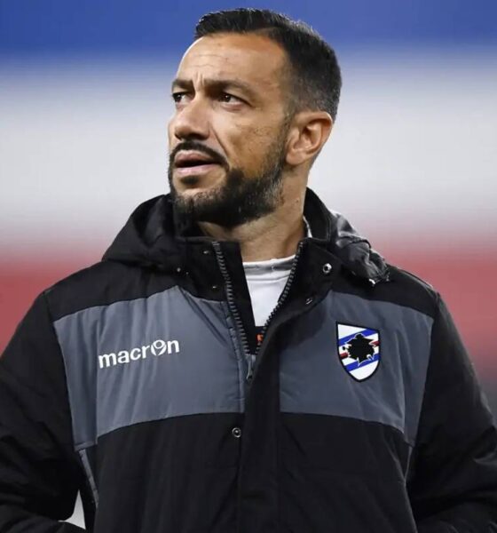 L'ex attaccante, Fabio Quagliarella