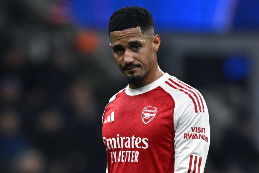 William Saliba, difensore dell'Arsenal
