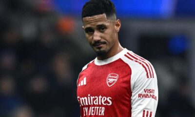 William Saliba, difensore dell'Arsenal