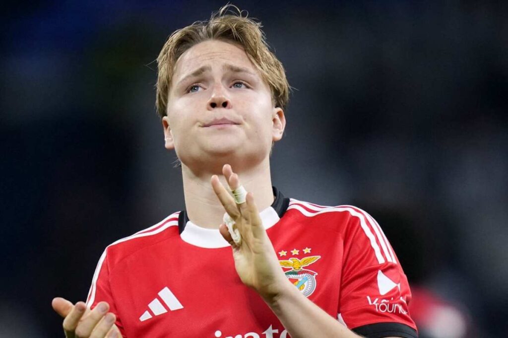Schjelderup applaude