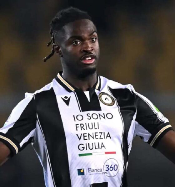 Oumar Solet, difensore dell'Udinese