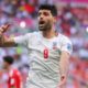 Mehdi Taremi con la maglia dell'Iran