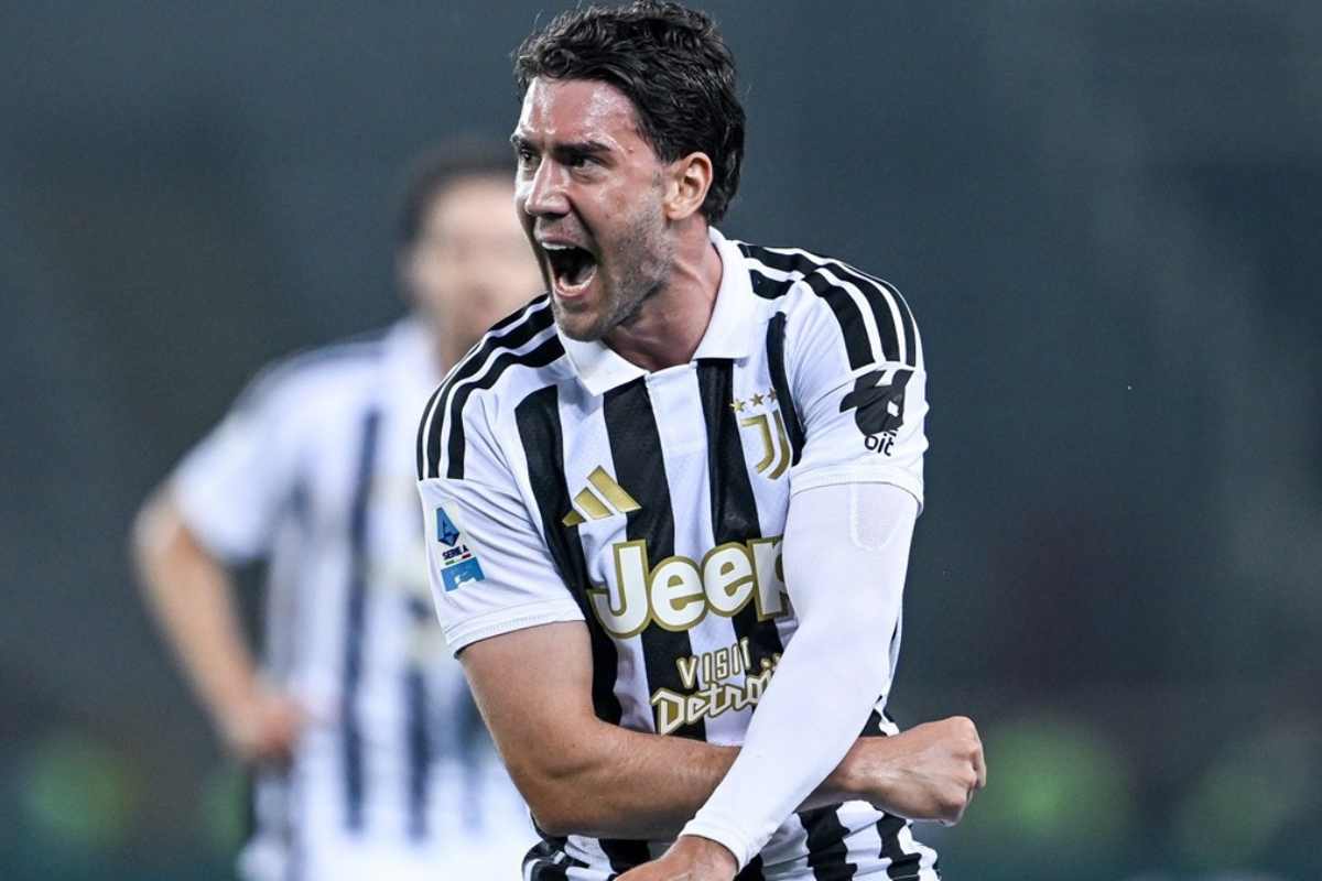 Vlahovic Juve esultanza