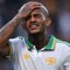 L'esterno della Roma, Wesley, si dispera