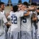 Lussemburgo Italia gruppo festeggia il gol
