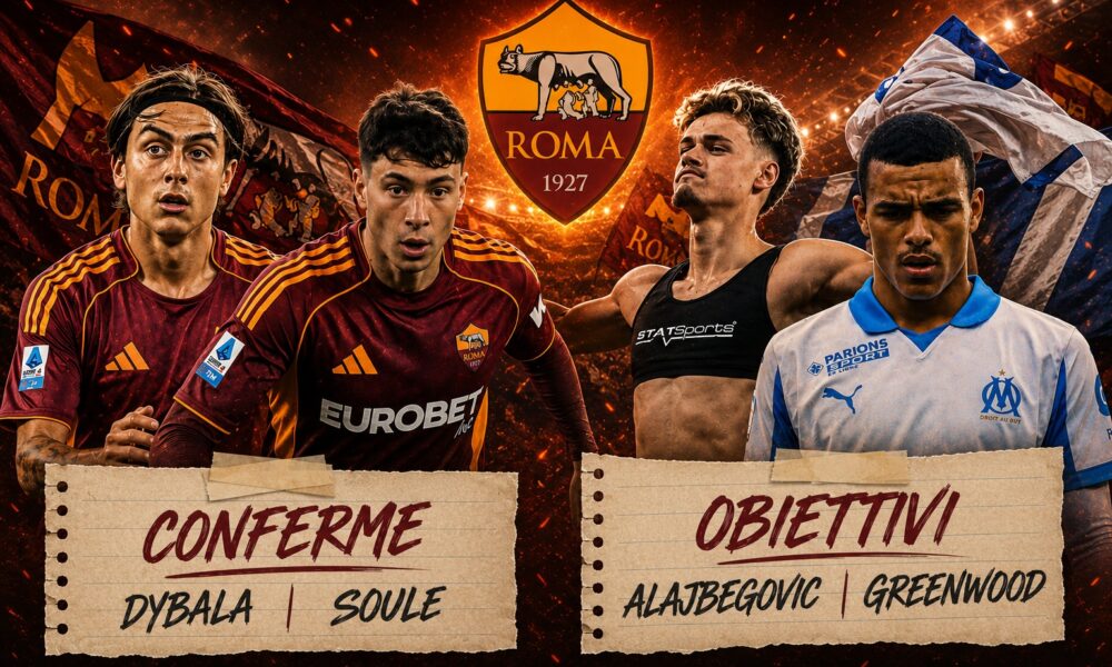 La Roma 2026/27 sarà una squadra di “dribblomani”? Greenwood e Alajbegovic infiammano il mercato – VIDEO