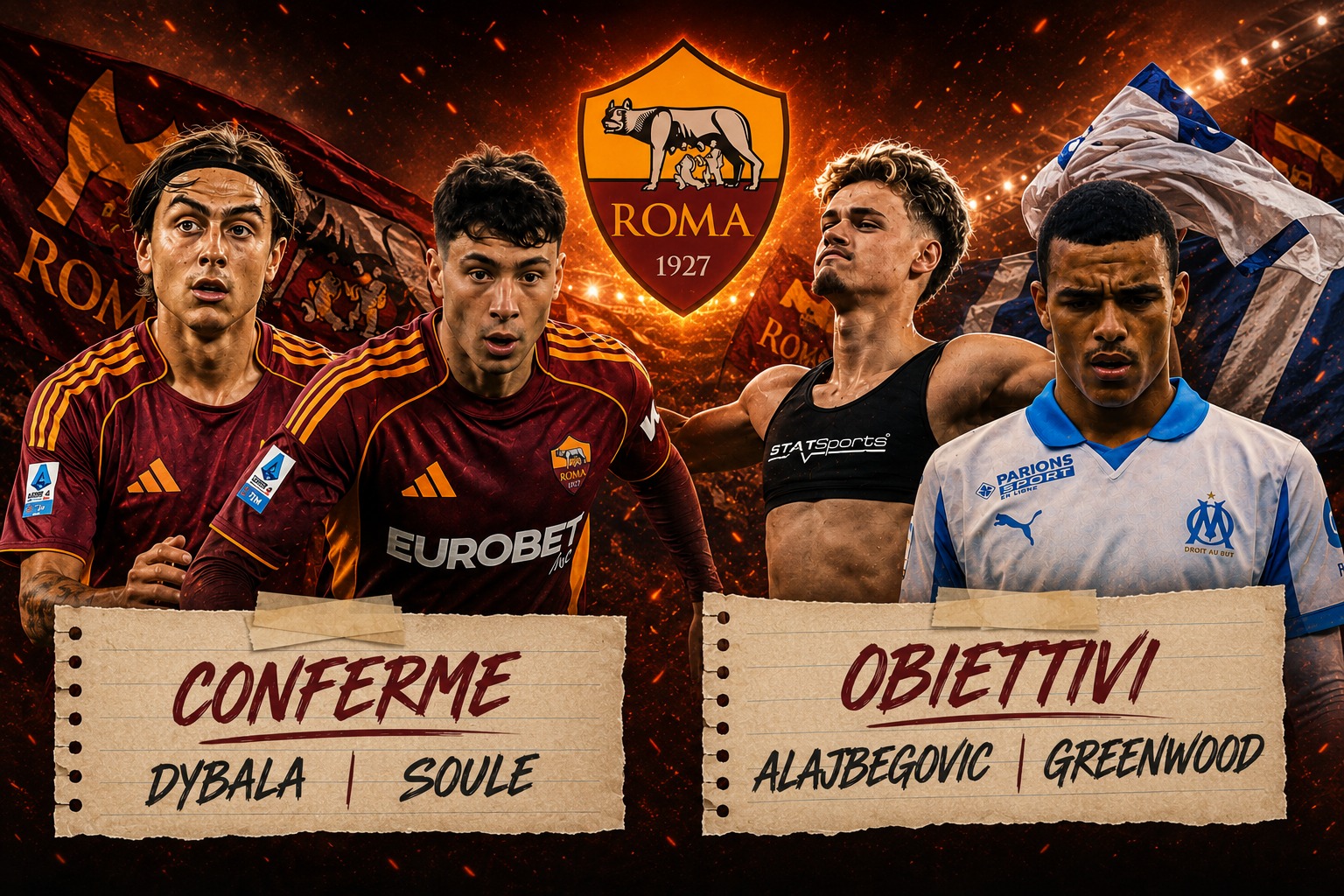 la roma 2026 27 sar224 una squadra di dribblomani greenwood e alajbegovic infiammano il mercato 8211 video da Calcionews24.com la roma 2026 27 sar224 una squadra di dribblomani greenwood e alajbegovic infiammano il mercato 8211 video