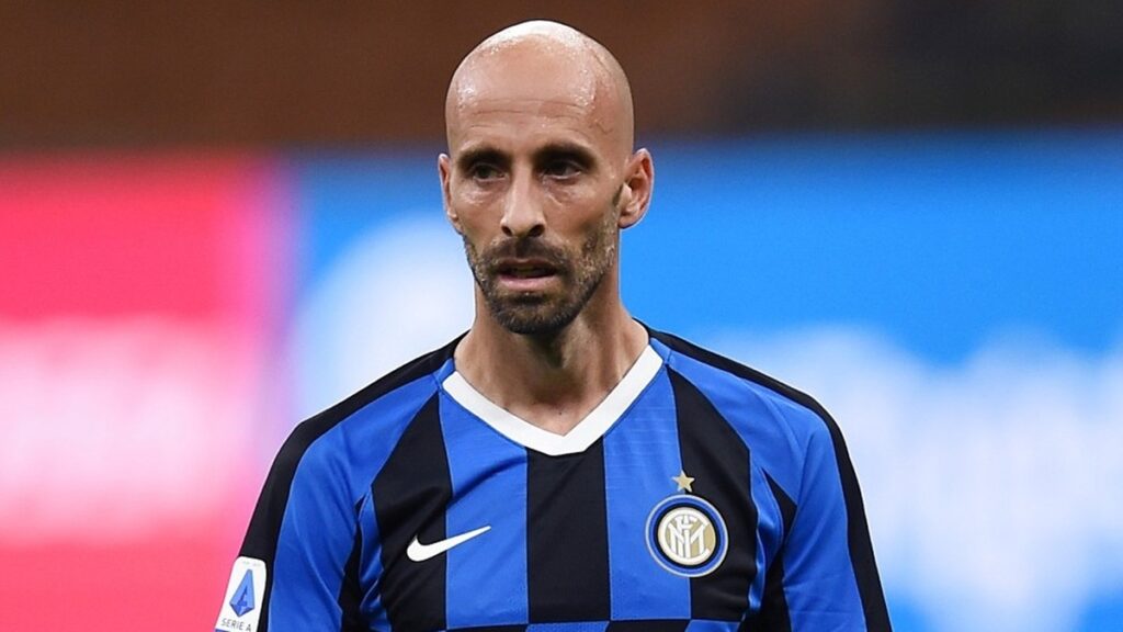 Borja Valero con la maglia dell'Inter