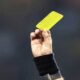 Cartellino giallo arbitro
