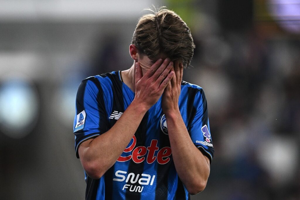 .De Ketelaere dispiaciuto con l'Atalanta
