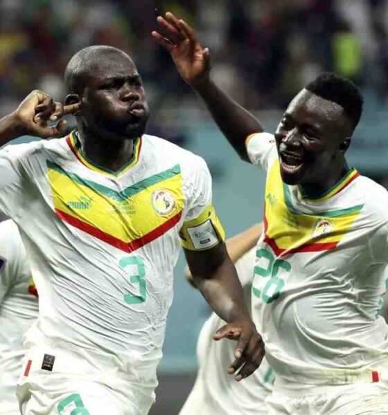 Esultanza Koulibaly Senegal
