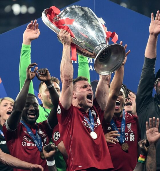 Milner solleva la Champions League col Liverpool