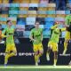 Sassuolo squadra festeggia