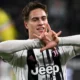 Yildiz esulta con la Juventus