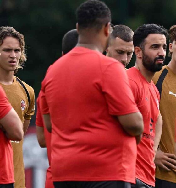 Allenamento Milan raduno Amorim
