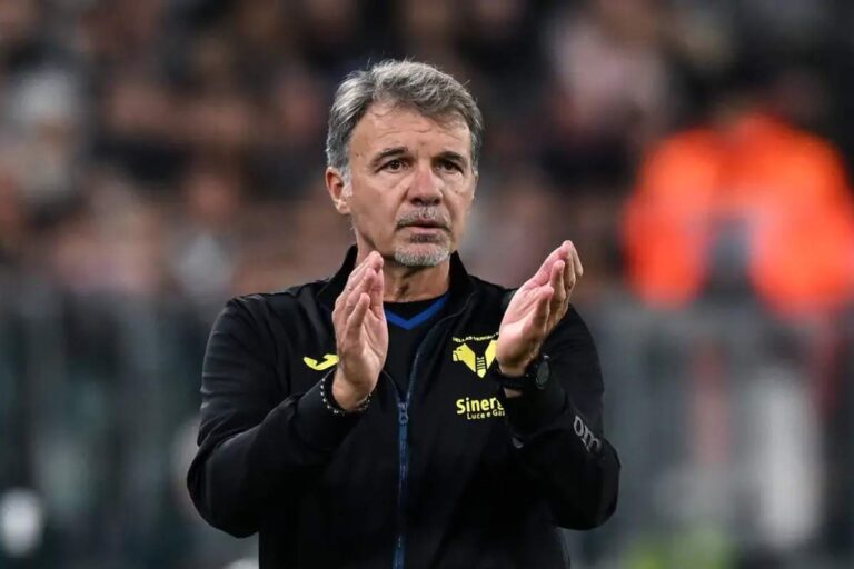 Marco Baroni, allenatore dell'Hellas Verona