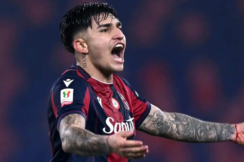 Satniago Castro, attaccante del Bologna