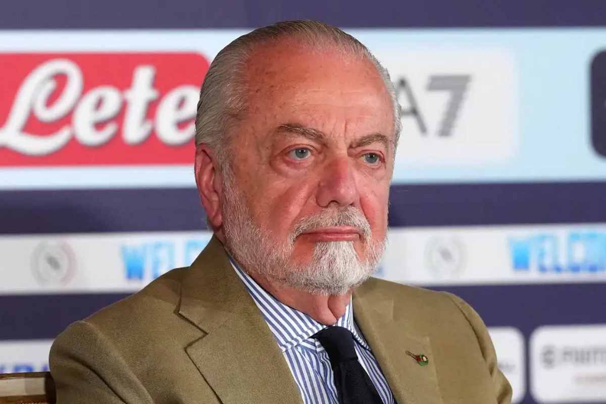 Aurelio De Laurentiis, presidente del Napoli