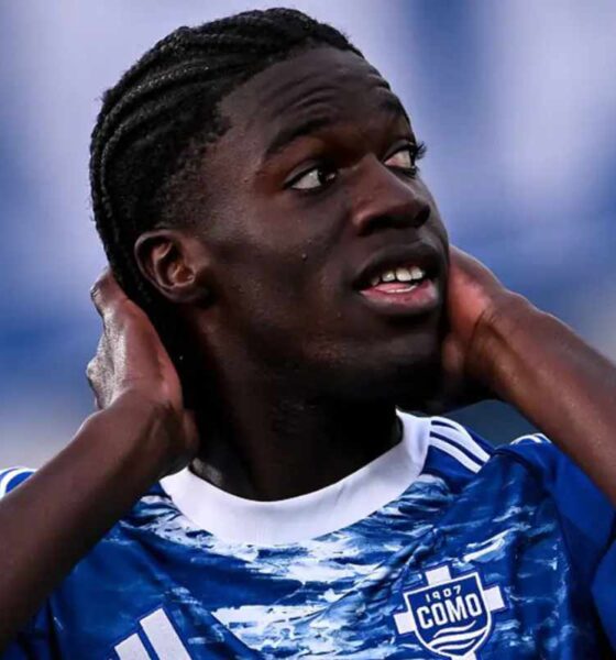 Assane Diao, attaccante del Como