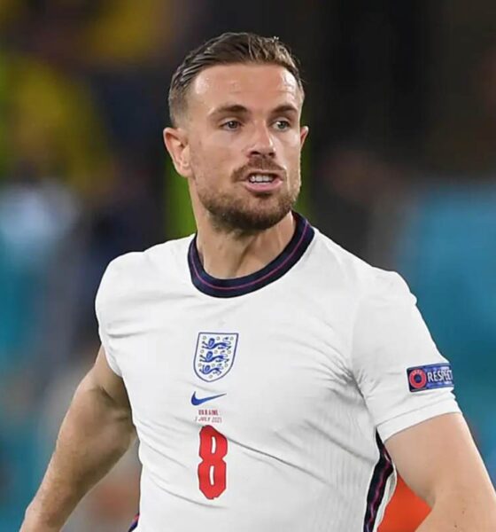 Jordan Henderson, centrocampista dell'Inghilterra