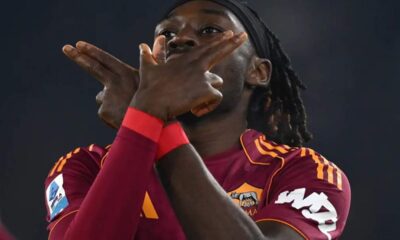 Manu Kone, centrocampista della Roma