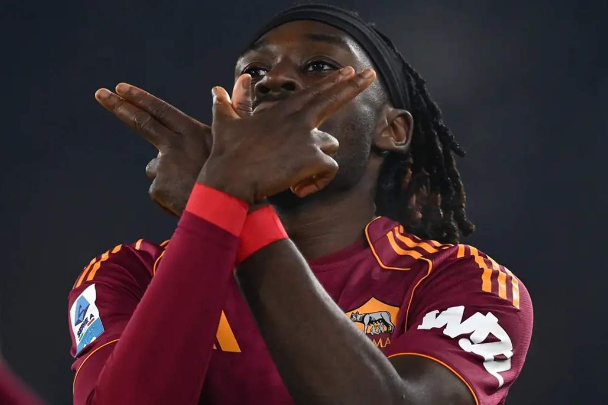 Manu Kone, centrocampista della Roma