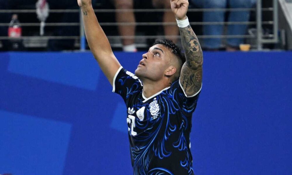 Lautaro Martinez trascina l’Argentina in finale: «È il gol più importante della mia carriera»