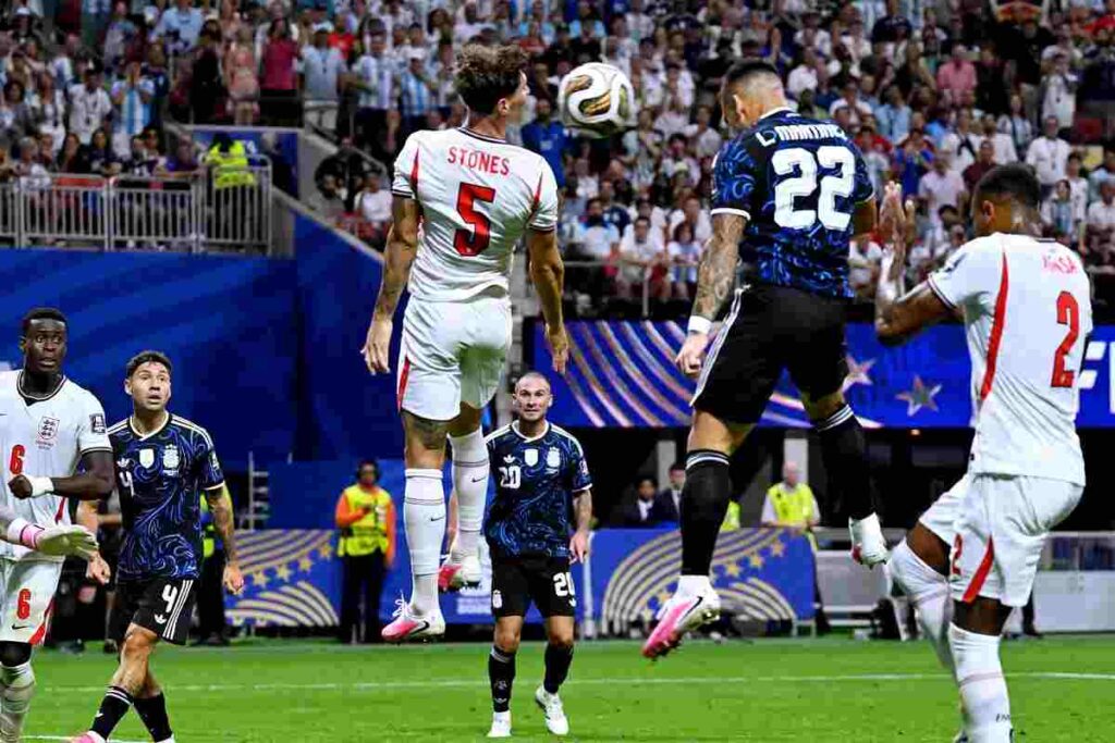 Lautaro gol Inghilterra Argentina