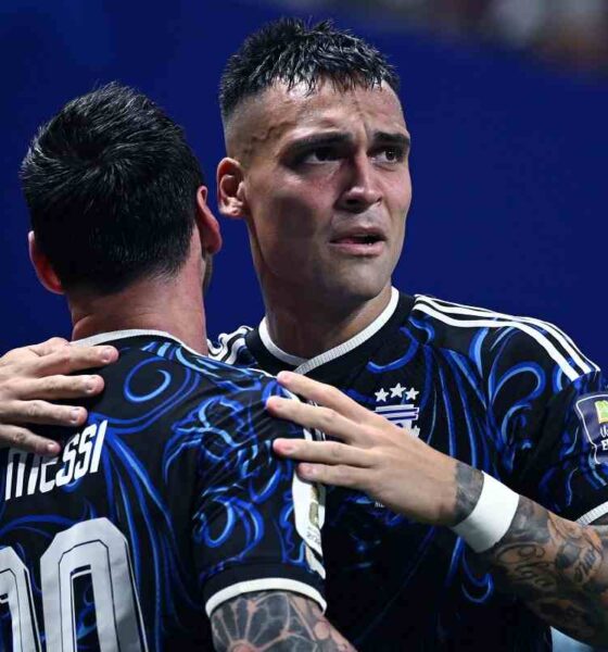 Lautaro lacrime Messi Inghilterra Argentina
