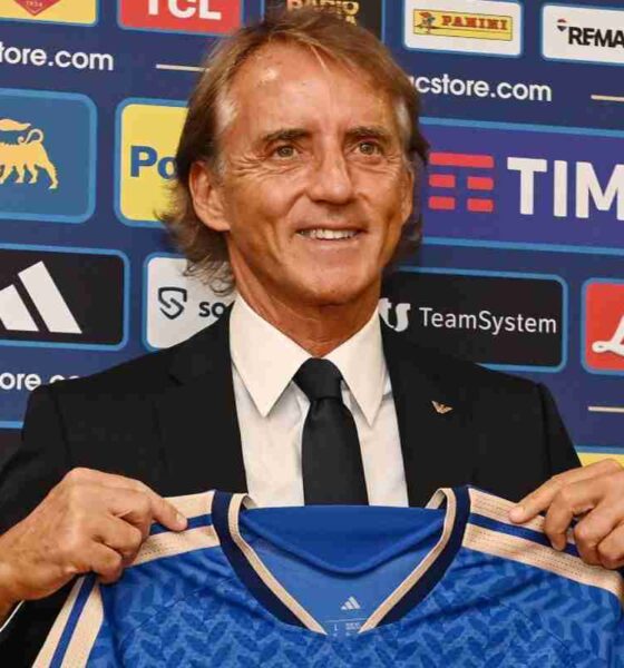 Mancini maglia Italia