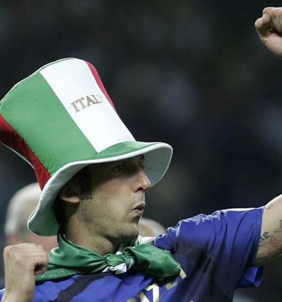 Materazzi festa Mondiale Italia