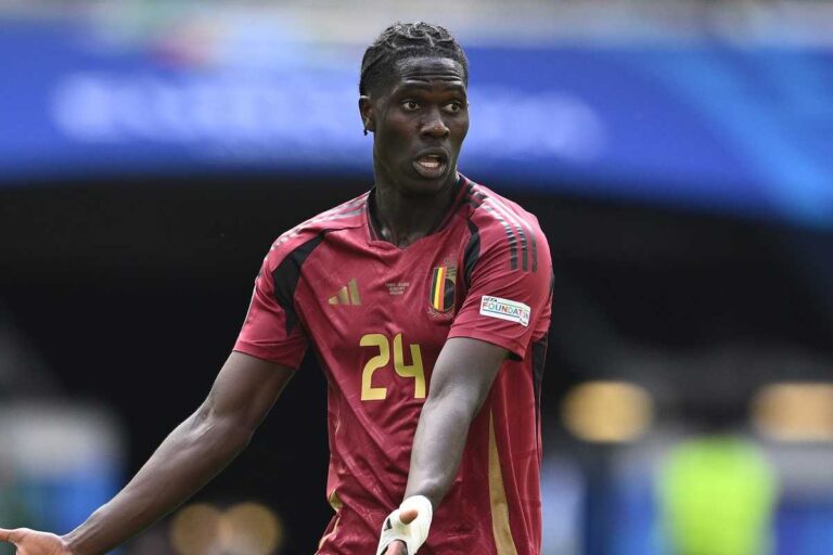 Amadou Onana in Belgio Francia
