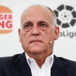 2021 archivio Image Sport / Calcio / Javier Tebas / foto Imago/Image Sport