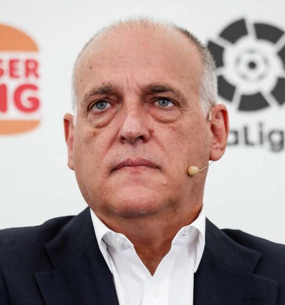 2021 archivio Image Sport / Calcio / Javier Tebas / foto Imago/Image Sport