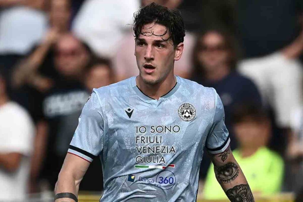 Nicolò Zaniolo, attaccante dell'Udinese
