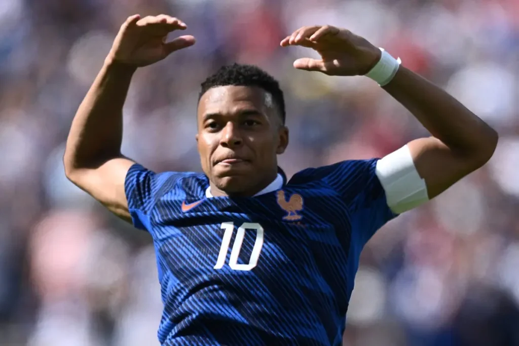 Kylian Mbappé, attaccante della Francia