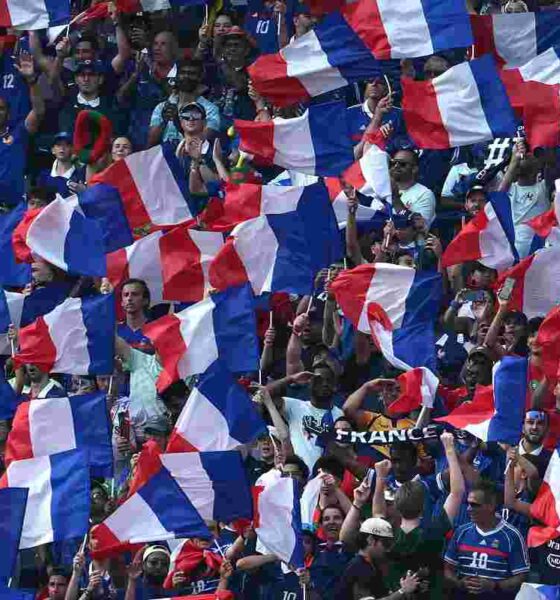 Tifosi francia per calcio
