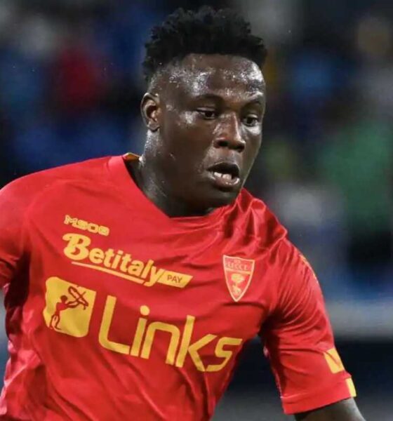 Lameck Banda, attaccante del Lecce