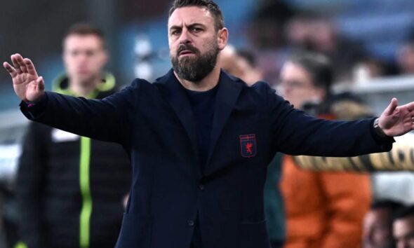 Daniele De Rossi, allenatore del Genoa