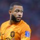 Memphis Depay con la maglia dell'Olanda