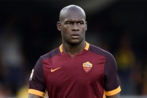 Victor Ibarbo in campo durante Verona Roma