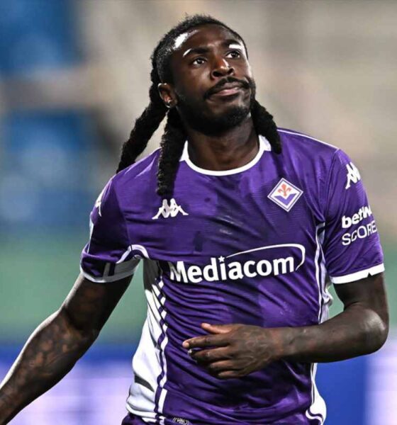 Kean Fiorentina Udinese per calcio