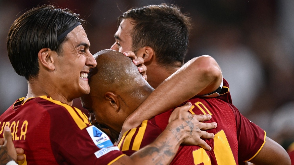 Malen Dybala Roma