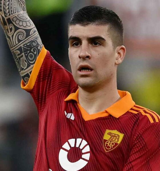 Mancini Roma Lazio per calcio