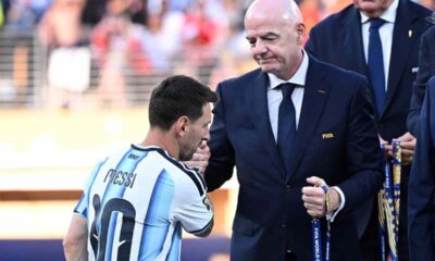 Messi Infantino