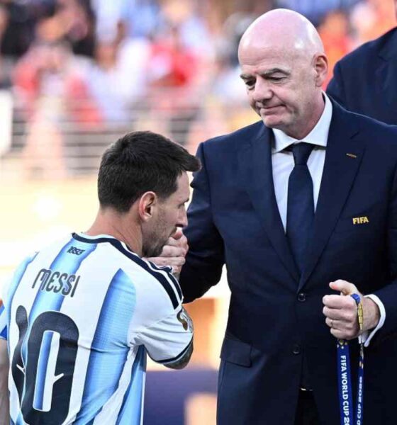 Messi Infantino