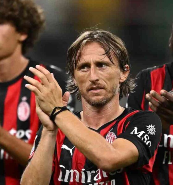Luka Modric, centrocampista del Milan