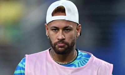 Neymar, attaccante del Santos
